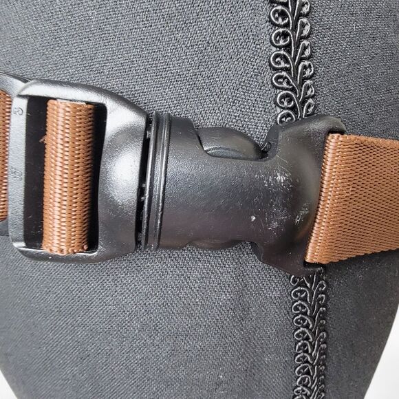 Leather Fanny Pack Women's Traveling Bum Bag Brown Size Small Boho - Picture 5 of 5